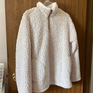 Cozy, oatmeal pullover.  Size medium.